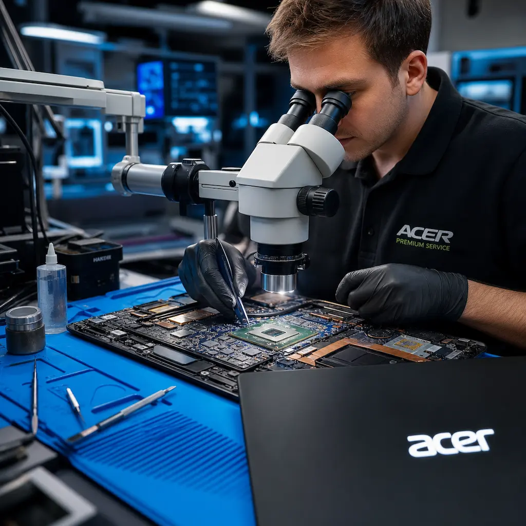 Замена видеокарты ноутбука Acer в Березовском