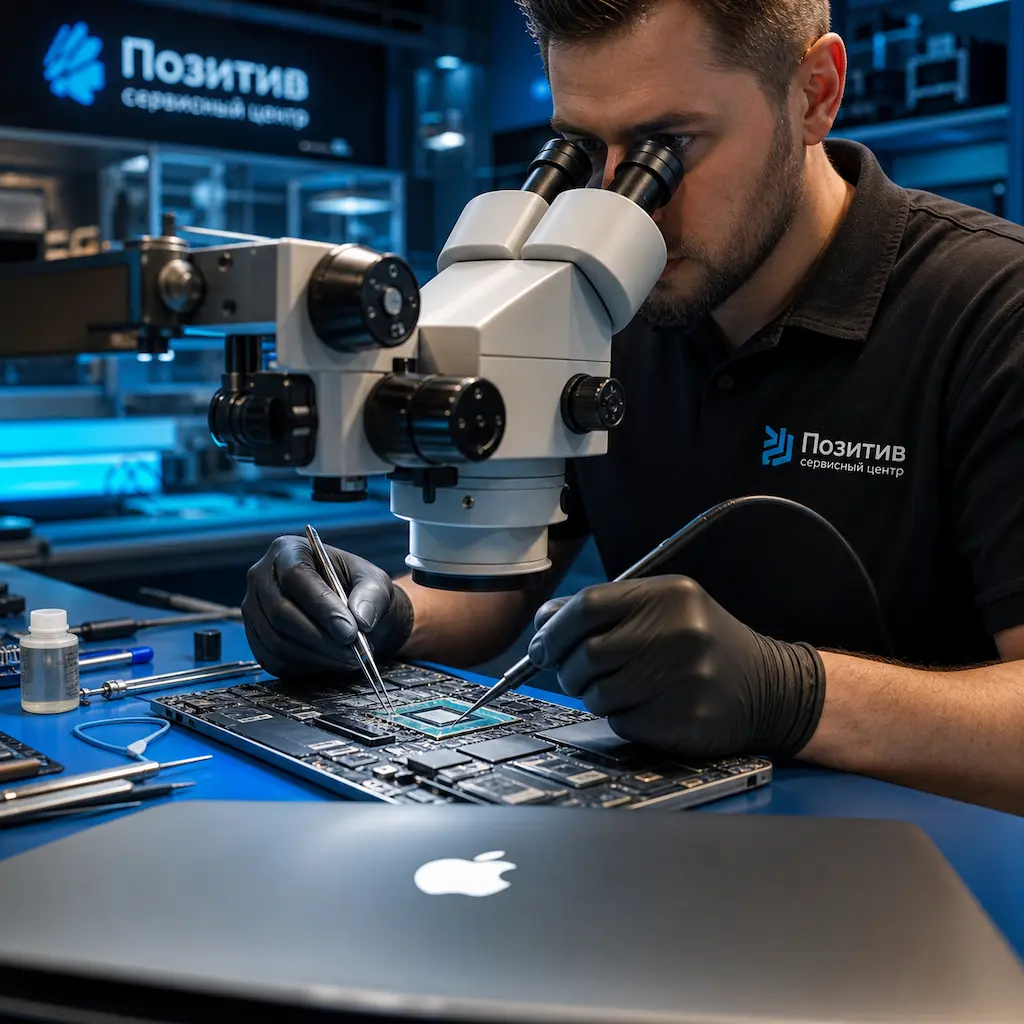 Замена видеокарты Apple MacBook в Березовском