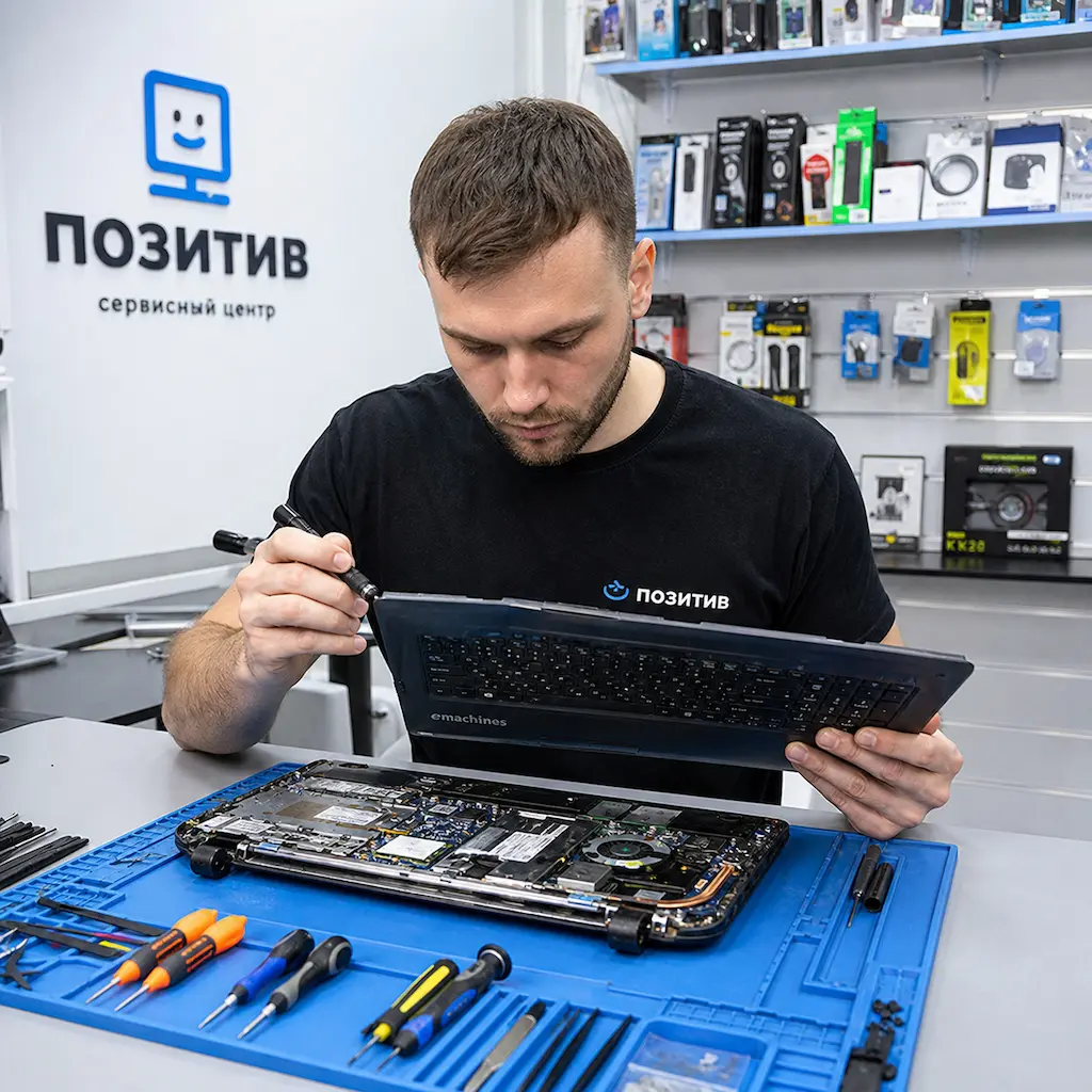 заменить клавиатуру на ноутбуке Emachines в Березовском