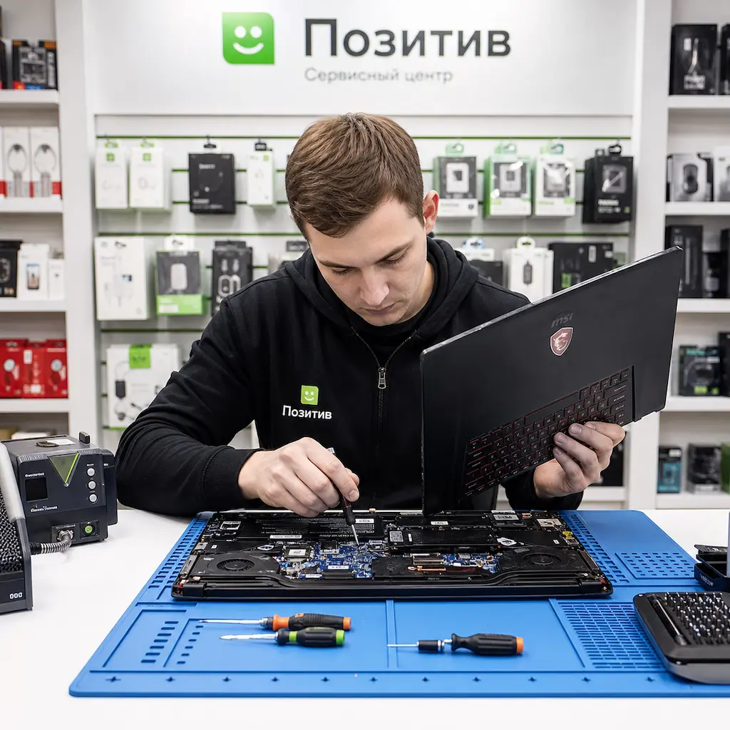заменить клавиатуру на ноутбуке MSI в Березовском