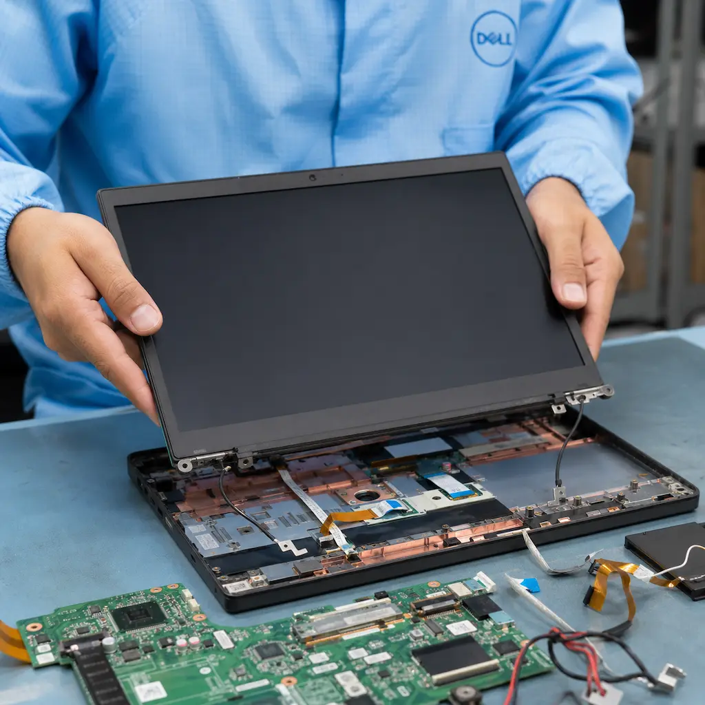 заменить матрицу ноутбука Dell в Березовском