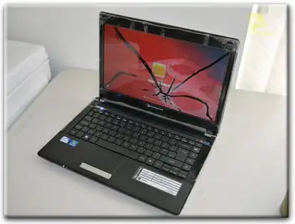 Замена матрицы Packard Bell в Березовском