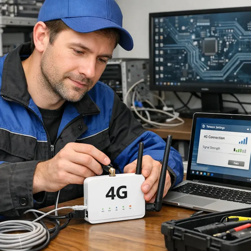 Настройка 4G модема в Березовском