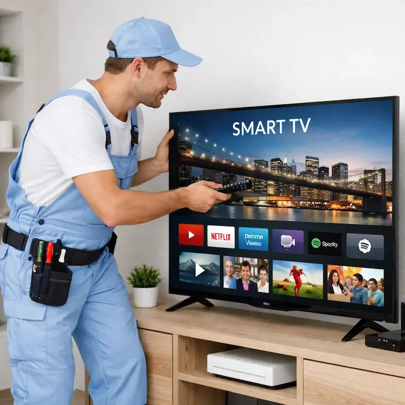 Как вызвать мастера для настройки Smart TV в Березовском