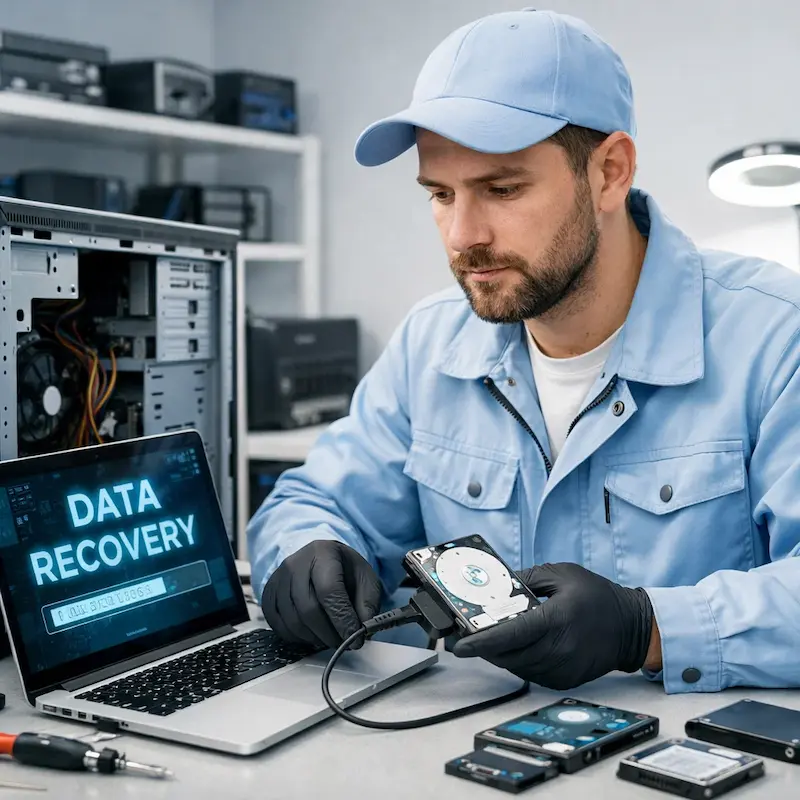 Восстановление файлов в Березовском