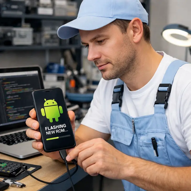 Прошивка Android в Березовском