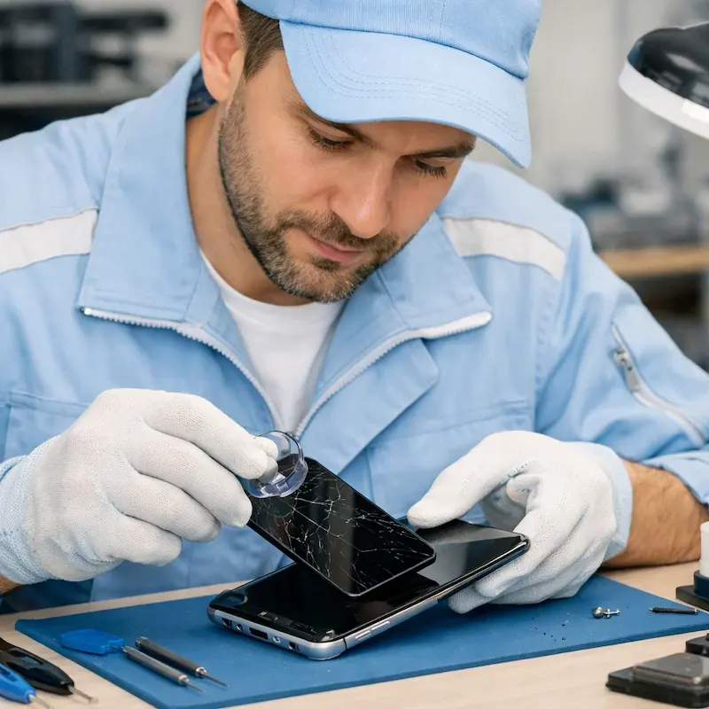 Заменить сенсорное стекло на смартфоне в Березовском