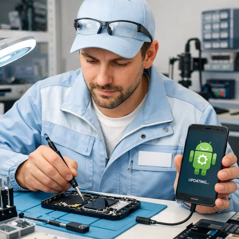 Настройка системы Android в Березовском